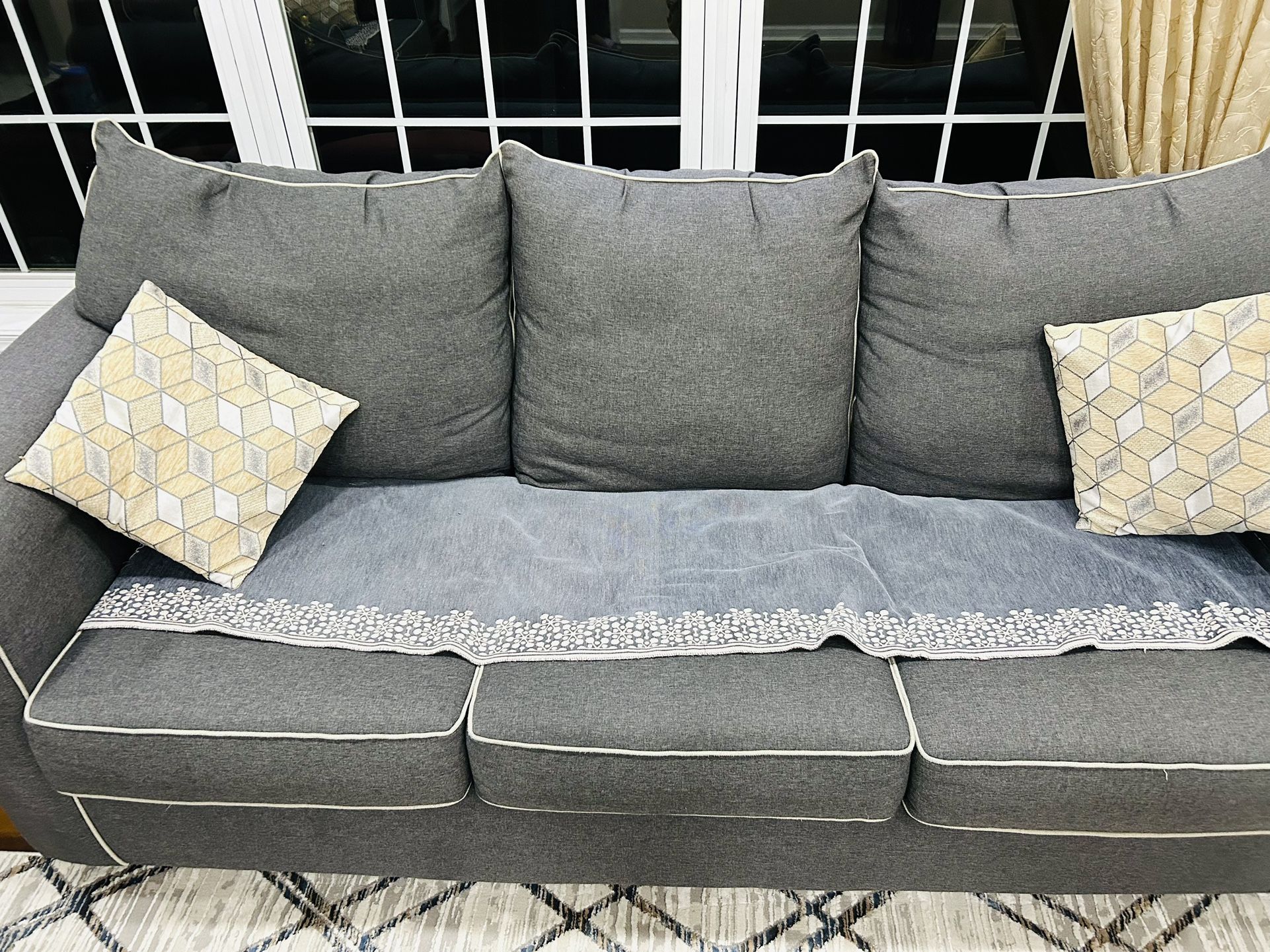 Sofa and Love Seat