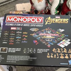 Avengers MCU Monopoly 