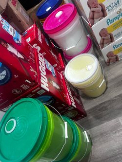 Laundry detergent, softener, dish soap, all purpose cleaner