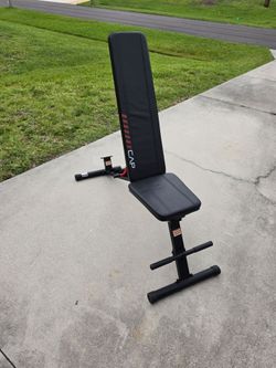 Cap adjustable bench