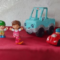 Fisher Price Little People Toy Lot