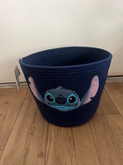 Disney Stitch soft rope basket
