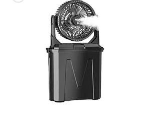 RECHARGEABLE MIST SPRAY FAN