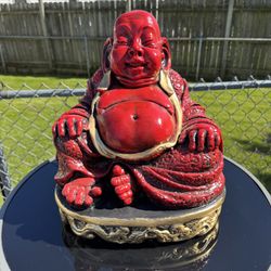 The Big Red Belly Buddha
