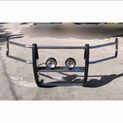 01-04 Toyota tundra and sequoia chrome brush guard / bumper guard bull bar burrera