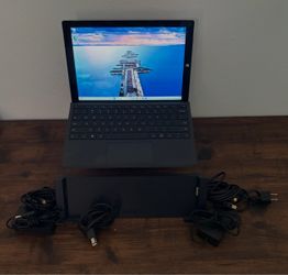Microsoft Surface Pro 3 Bundle – Intel i5, 8GB RAM, 256GB SSD (Dock & Charger)