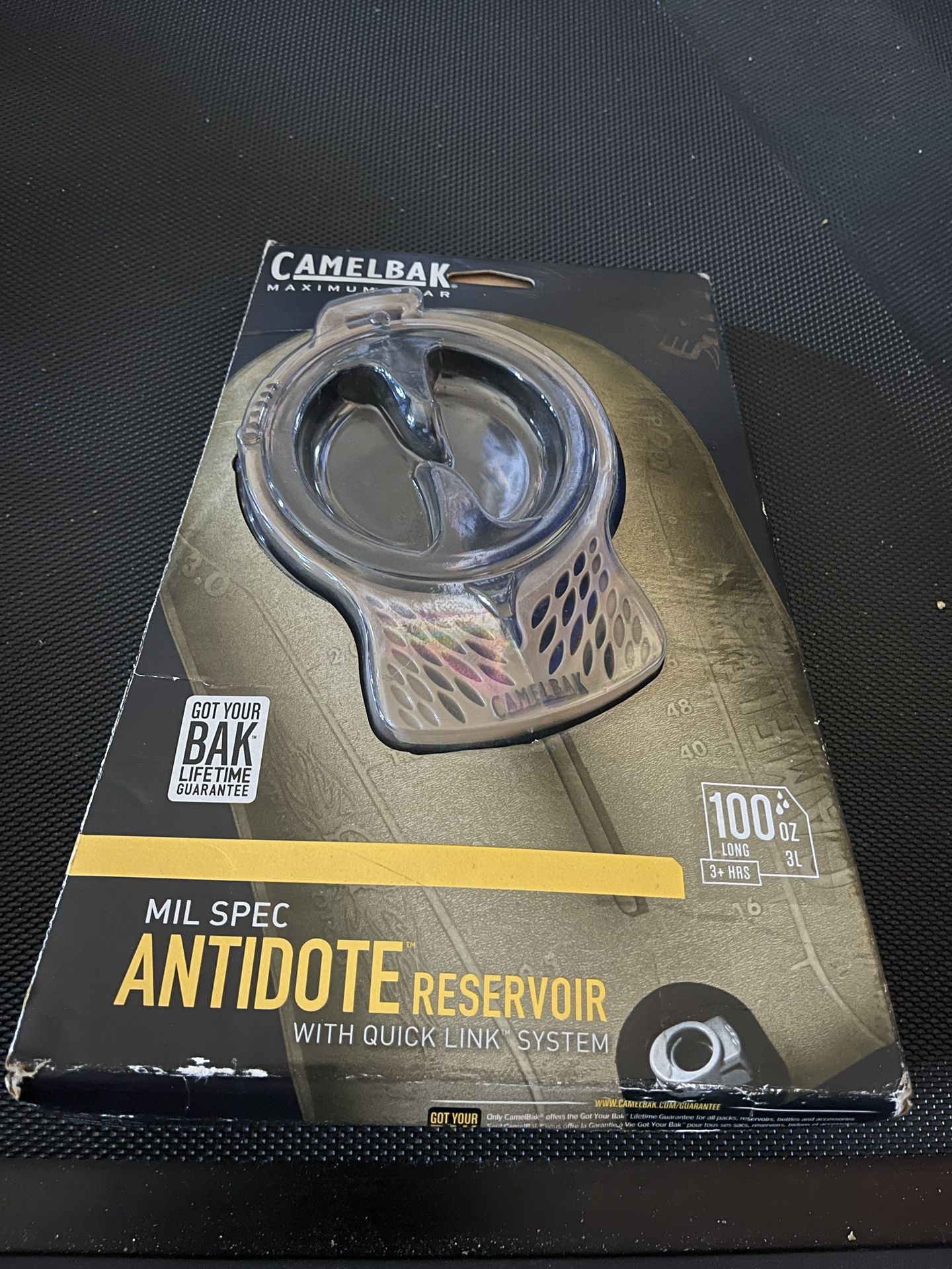 Camelbak Mil Spec Antidote 100oz/3L Short Reservoir - Tactical Hydration Bladder