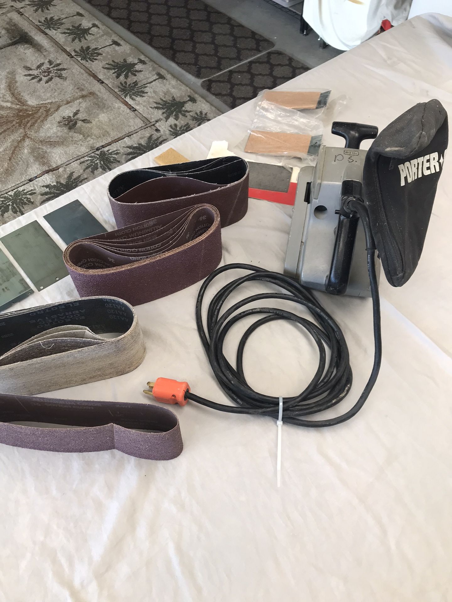 Belt Sander 4x24” Porter Cable for Sale in Winchester, CA OfferUp
