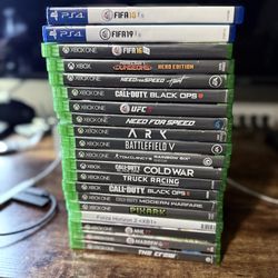 Xbox one/series s and ps4 games