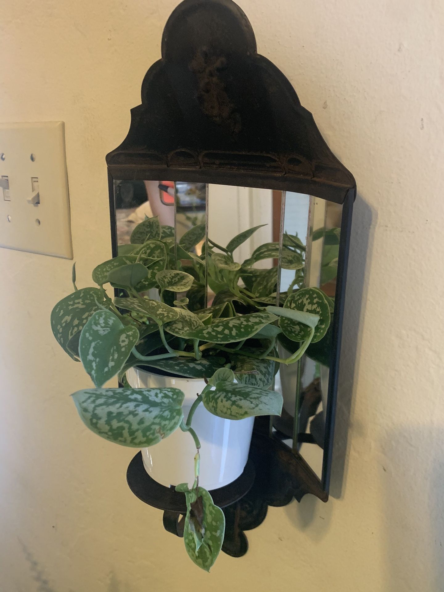 New England Mirror Wall Sconce