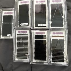 Volume Lashes/lash Trays 