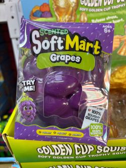 Scented Soft Mart Grapes Squishy Toy