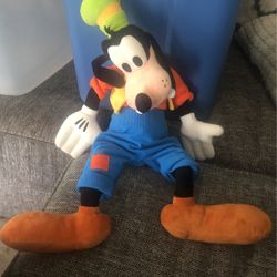 Disney Goofy Plush 21"-22" Soft Stuffed Pre-Owned