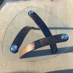 glass coffee table