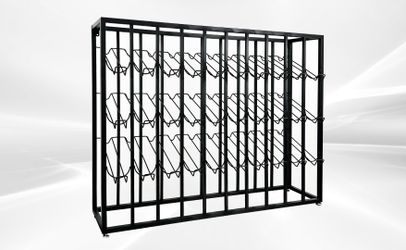 30 Bottles Metal Wine display Rack WL30