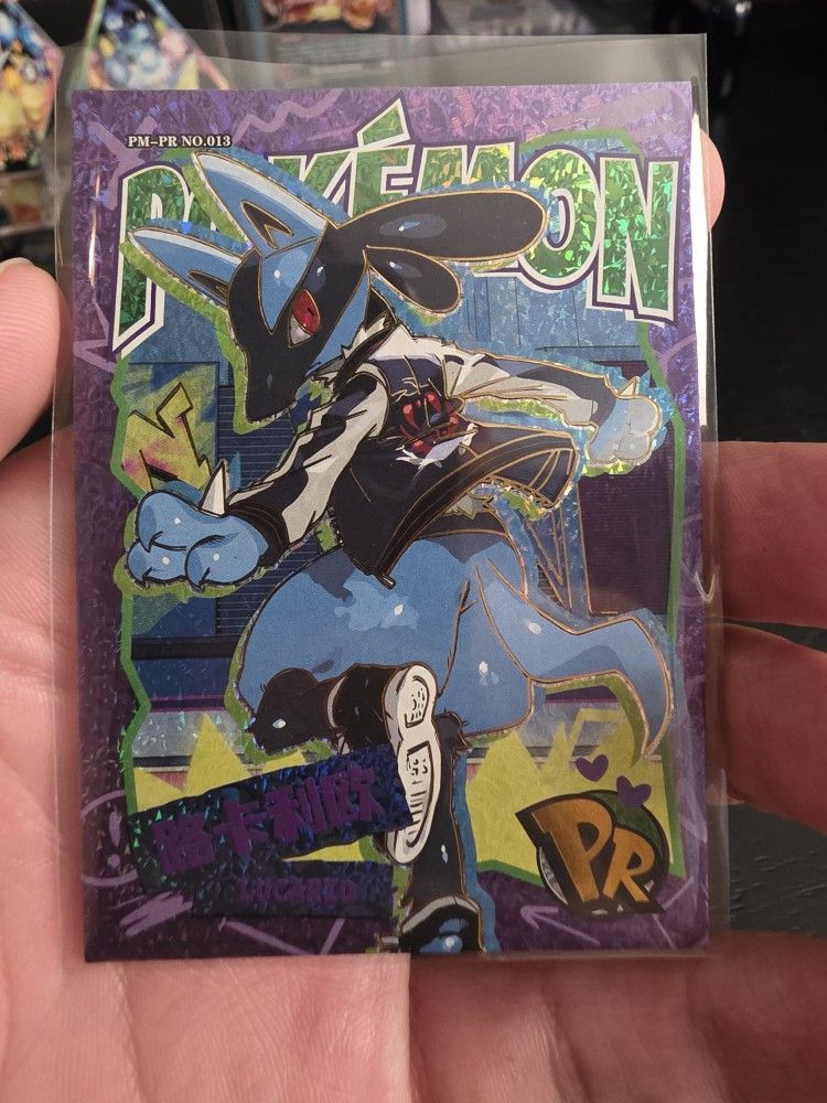 Holo Lucario (Non Tcg Pokemon)