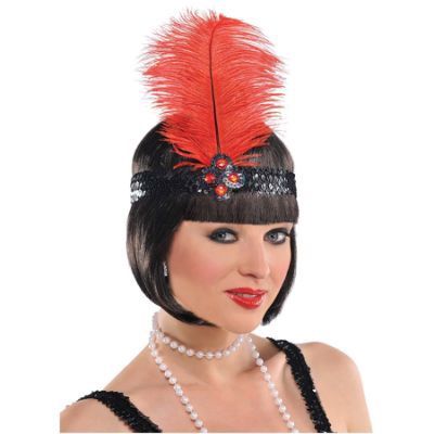 Halloween Flapper Head Band