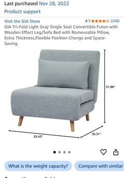 Futon - convertible chair
