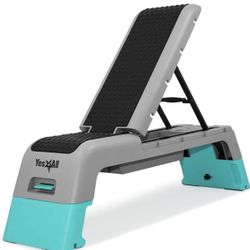 Aerobic Deck  By Yes4all brand New In Box  Multifunctional Bench And Stepper 