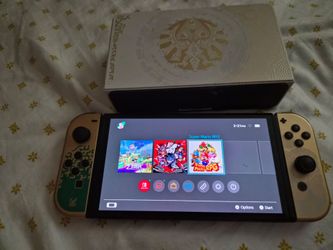 Switch OLED Zelda edition