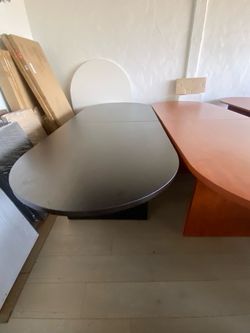 Conference table 4x10’ black espresso