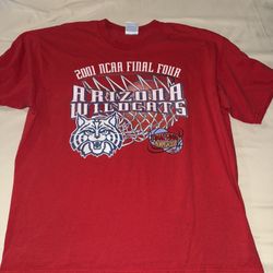 Vintage Arizona Wildcats Final Four T Shirt XL