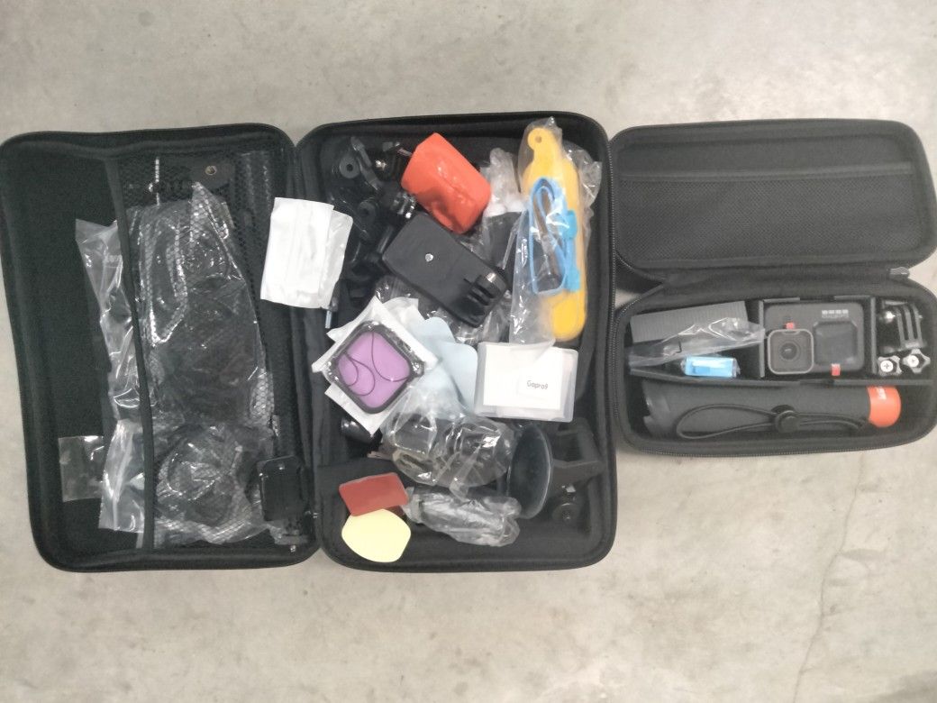 GoPro 9, Never Been Used, + Accessories