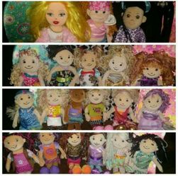 Groove Girl Dolls 10.00 each