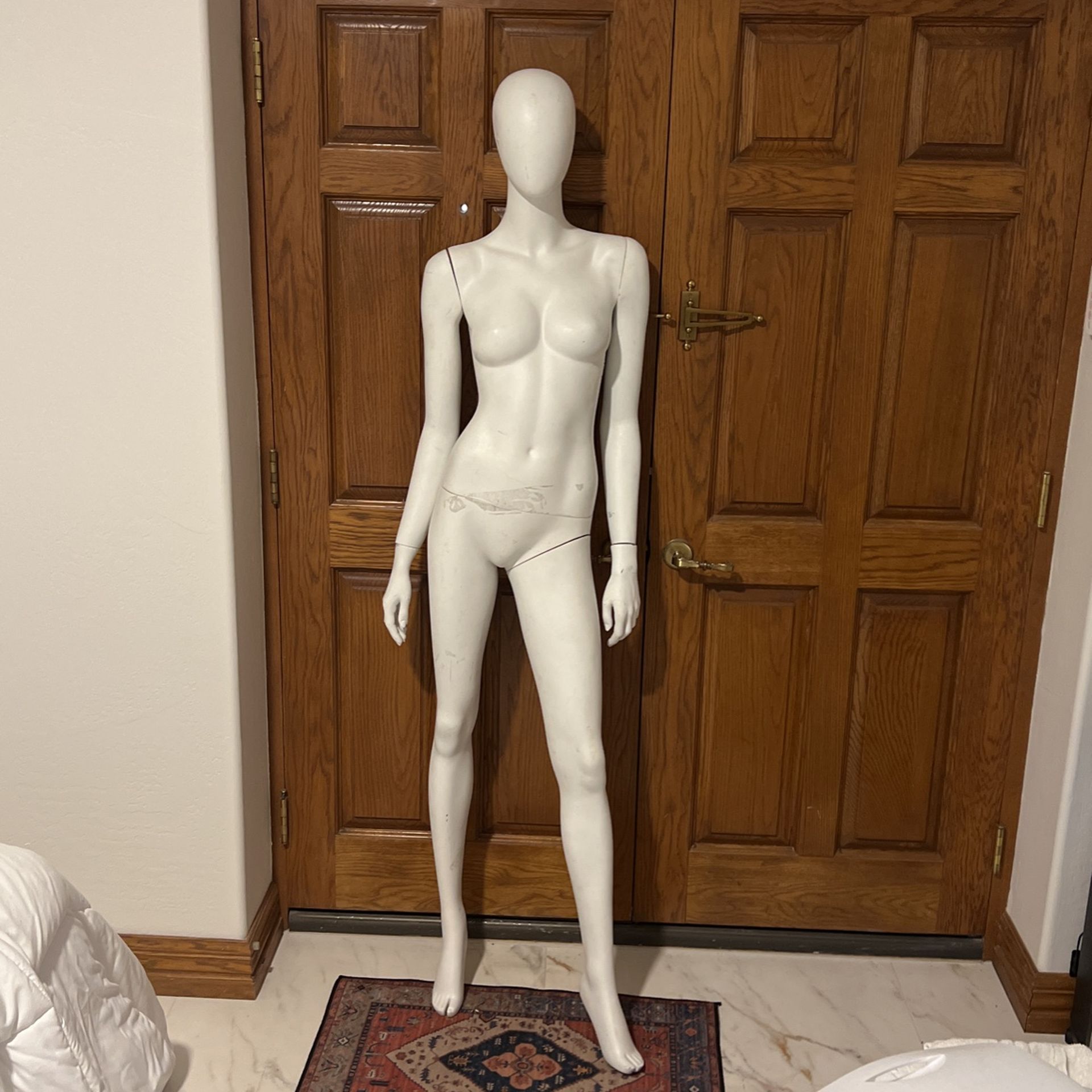White Blank Full Body Mannequin - Need Gone ASAP