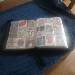 MLB Baseball Binder Full Of Inserts And Top Player No Junk 