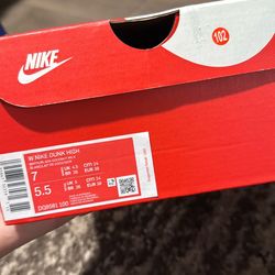 Women’s Nike dunk high