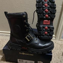 Black Polo Boots 