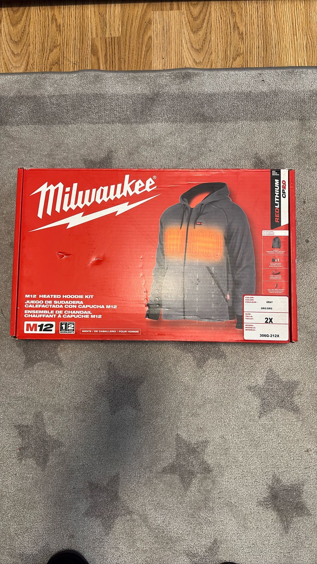 Milwaukee M12 Heated Hoodie Kit