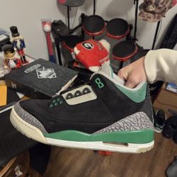 Jordan 3 Pine Green 