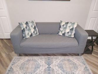 Gray IKEA KLIPPAN Loveseat -- PRICE DROP !! $90 OBO