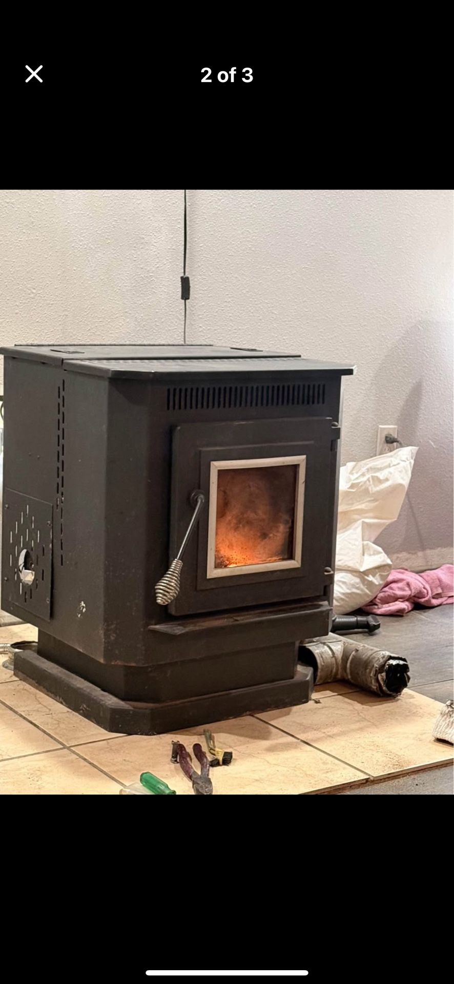 Pellet Stove (New Englander)