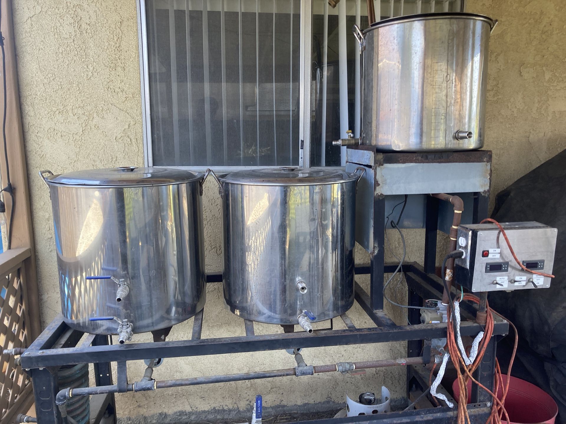 20 Gallon Homebrew System and Equipment 
