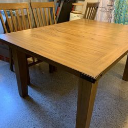 MOVING SALE El Dorado Dining Table With Six Chairs 