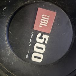 500w JBL Sub and CS Series Amp