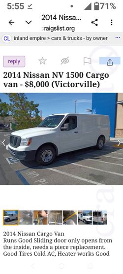 2014 Nissan NV Cargo