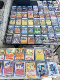 BIG 60 Graded Pokémon Cards Collection $5000! & 200 Promo Holo Charizard Pikachu & More $2000 all for $6000! Or trade
