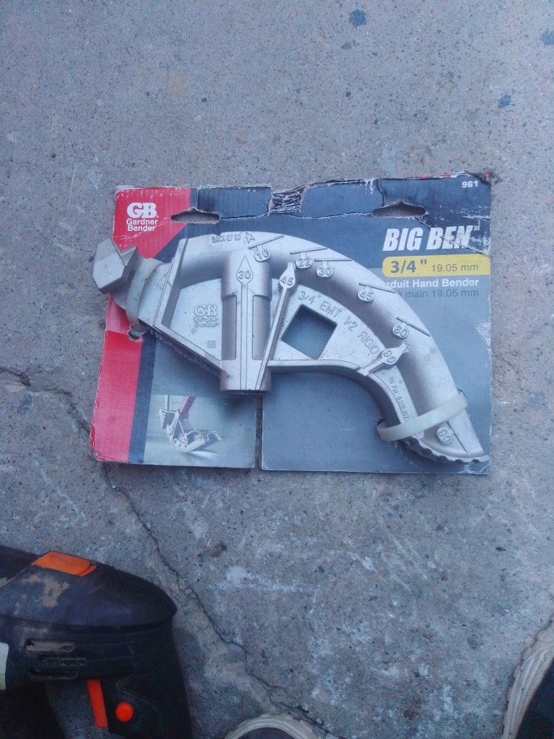 3/4 Conduit Hand Bender