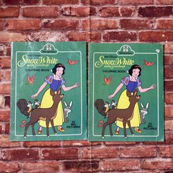 Vintage Disney Coloring Books 