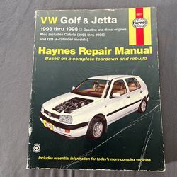 VW 1(contact info removed) Haynes Auto Repair Manual