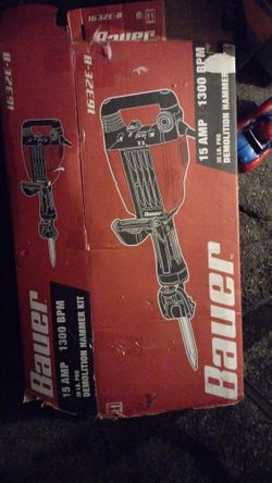 BAUER 15 Amp 1 1 8 in. Hex Lower Wall Breaker Hammer for Sale in