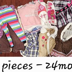 140 Pieces 24month/2T Clothing 