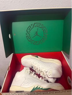 Jordan 5 , size 9. Cinco de mayo editon.