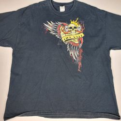 Bike Week 2012 Daytona Beach Black T-Shirt Motorcycle 71st Biker Men's Size 2XL