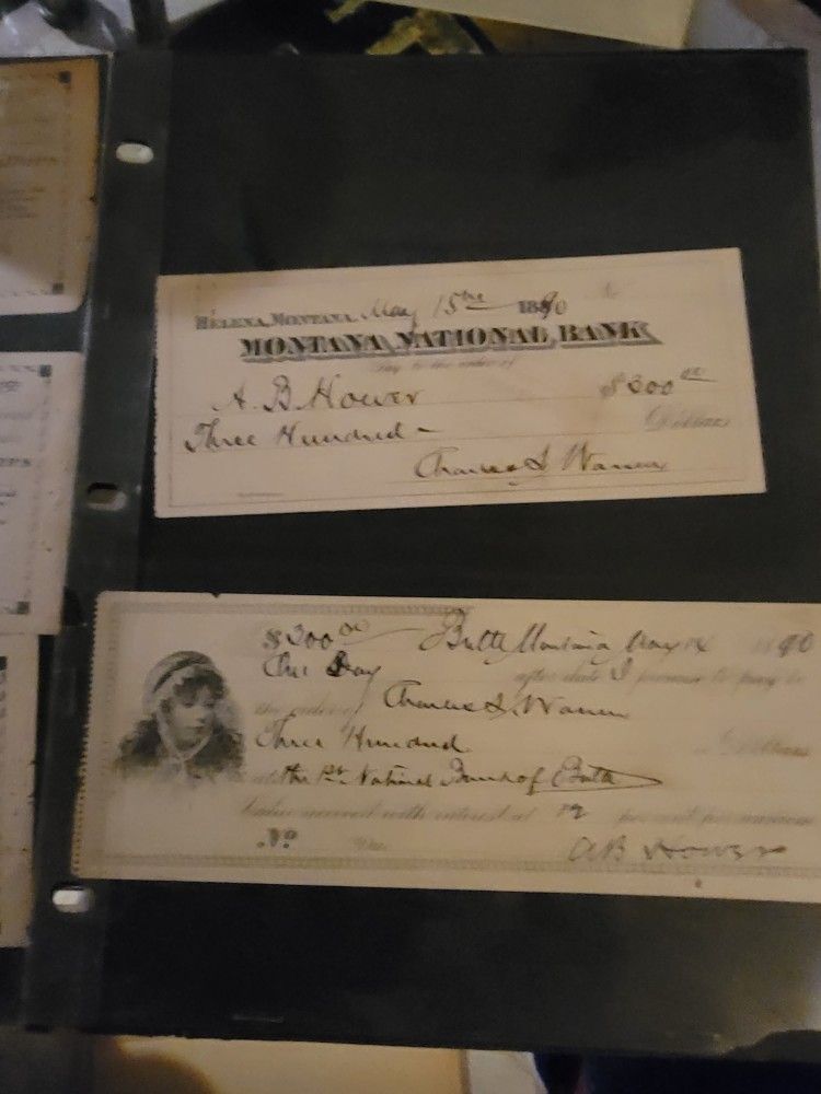 Old checks