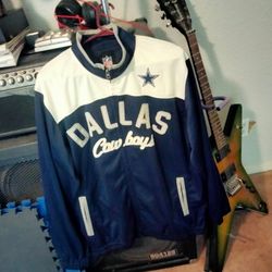 GIII NFL Dallas Cowboys Zip-Up ladies track Jacket
